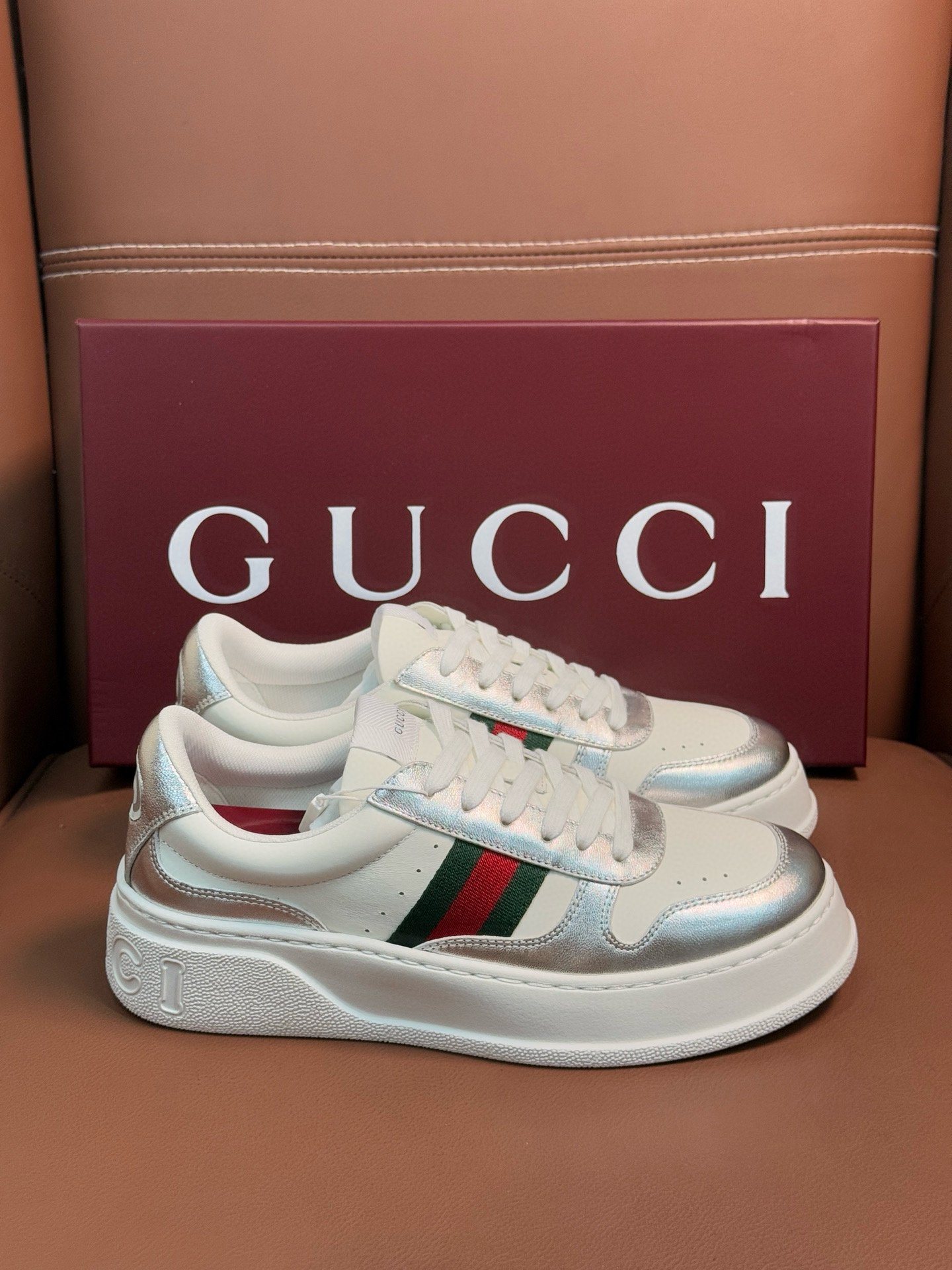 구찌 5cm 스크러너 남자 신발 운동화 스니커즈