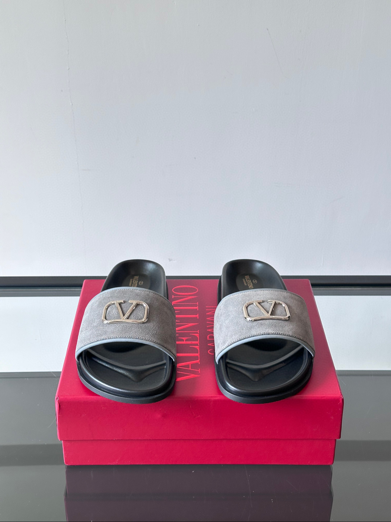 발렌티노 남자 슬리퍼