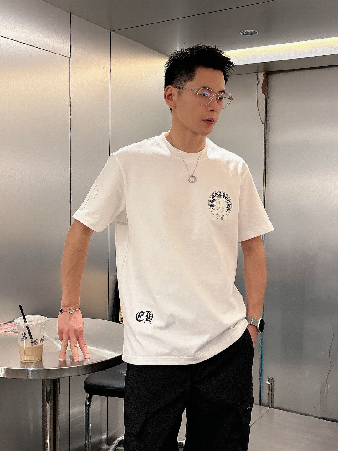 크롬하츠 남자 반팔티