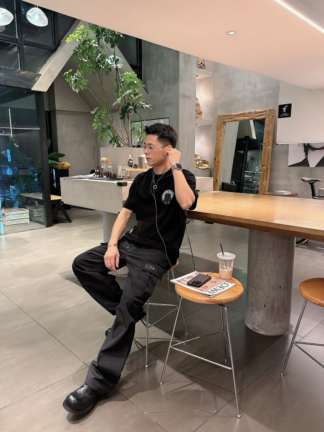 크롬하츠 남자 반팔티