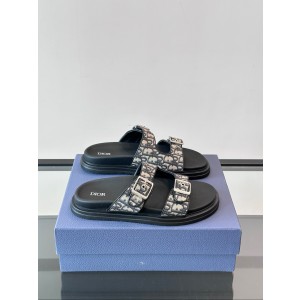 디올 남자 슬리퍼