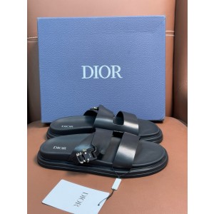 디올 남자 슬리퍼