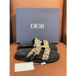 디올 남자 슬리퍼
