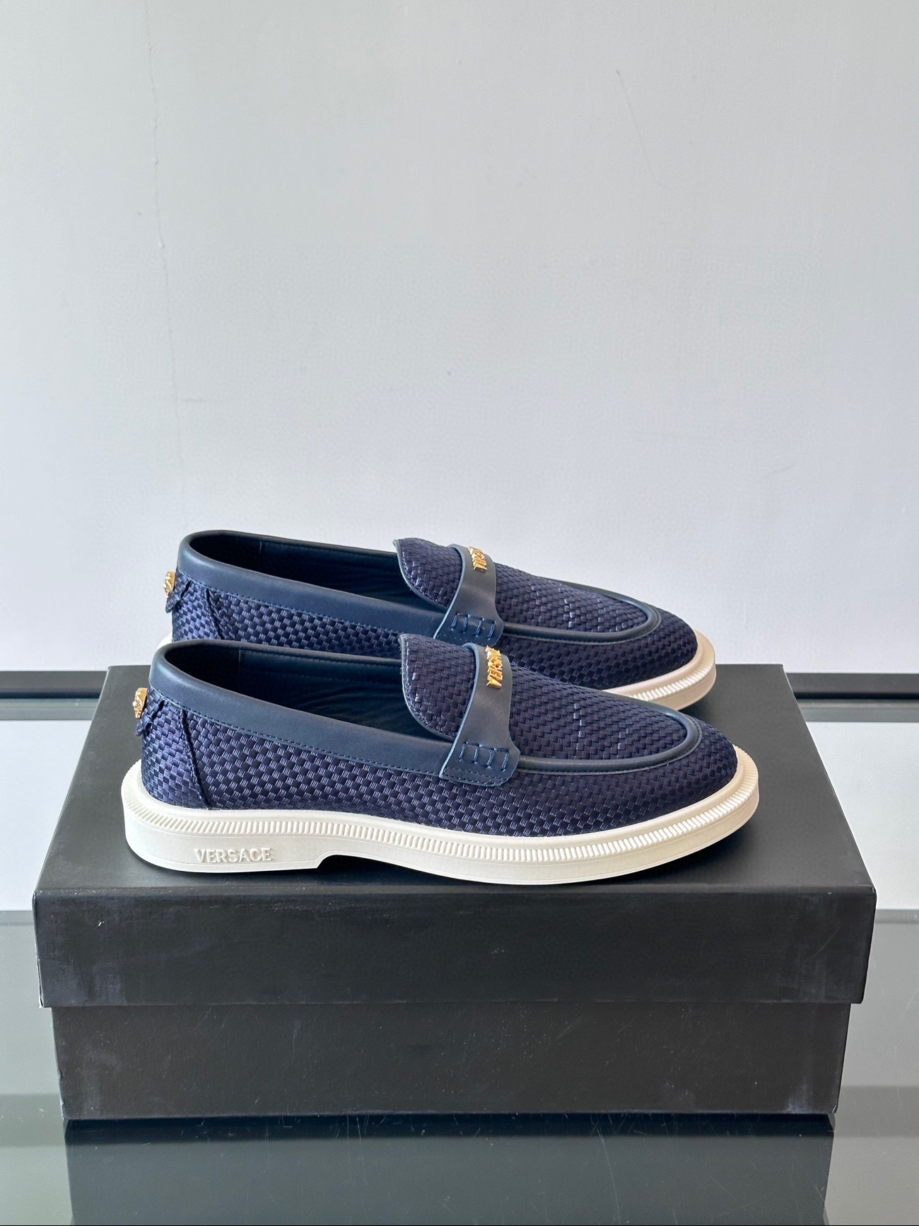 베르사체 남자 신발 운동화 스니커즈