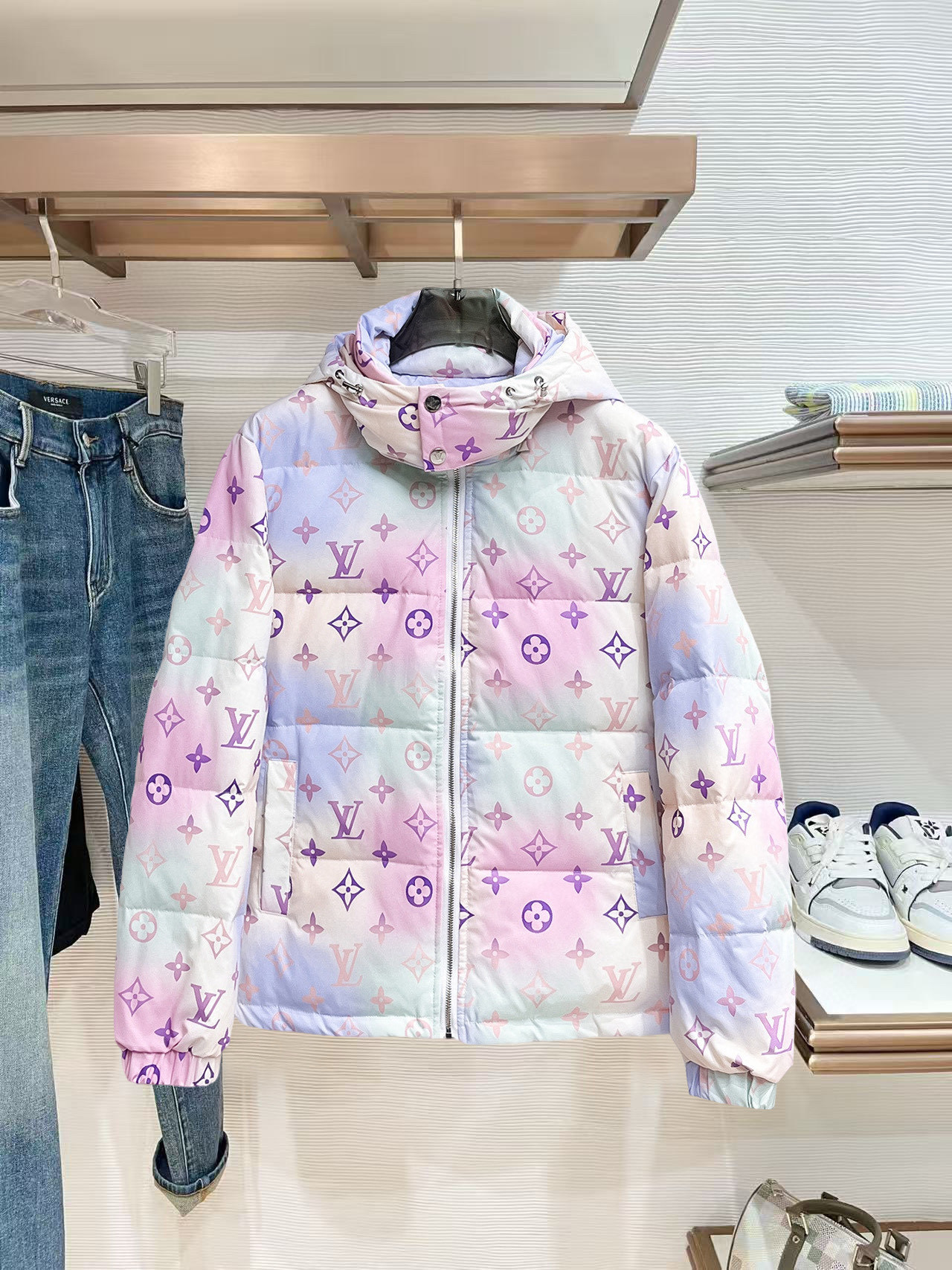 루이비통 남자 패딩