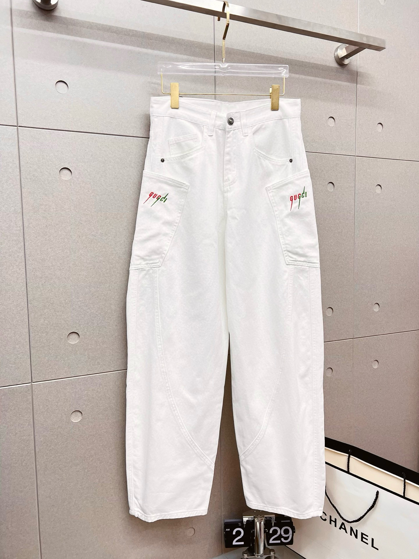 구찌 남자 청바지