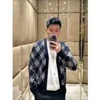 버버리 남자 가디건