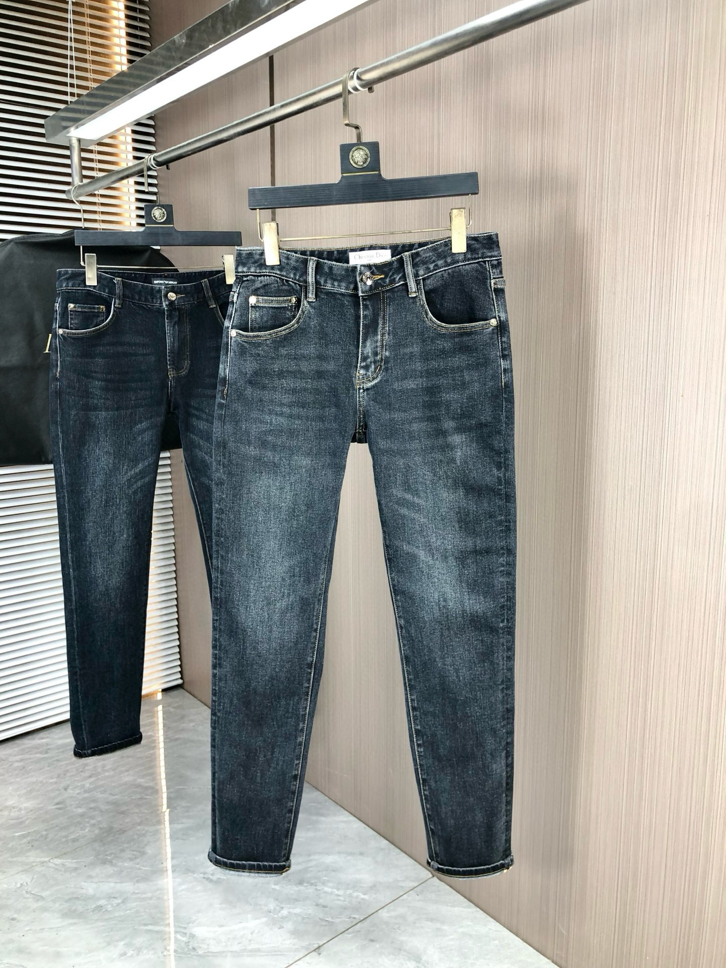 디올 남자 청바지