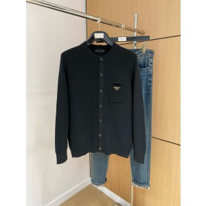 프라다 남자 가디건