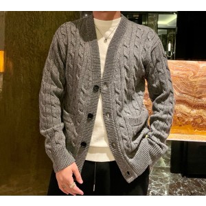 프라다 남자 가디건