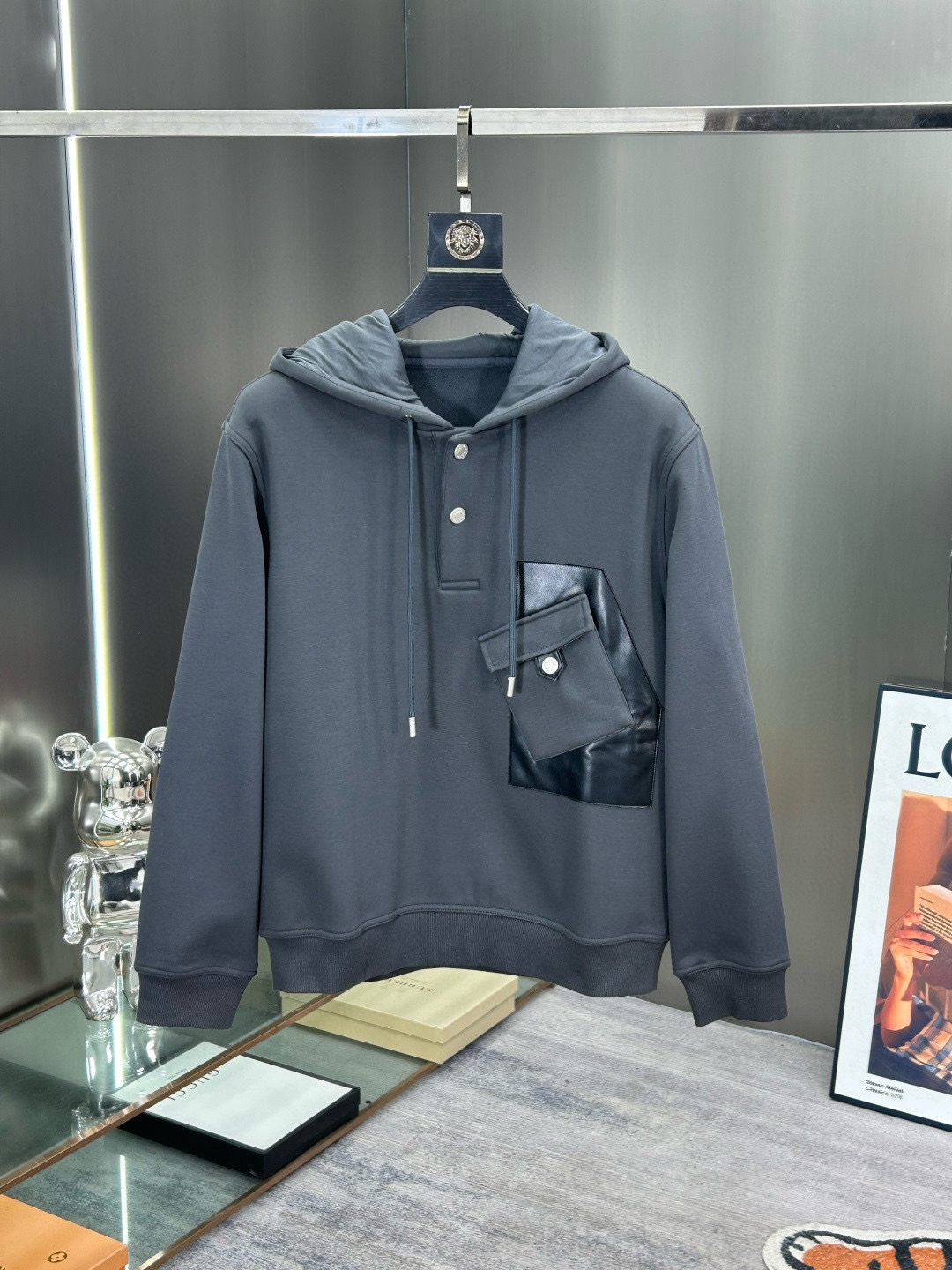 에르메스 남자 맨투맨 후드티