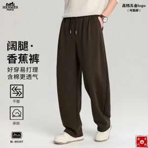 에르메스 2컬러 남자 바지