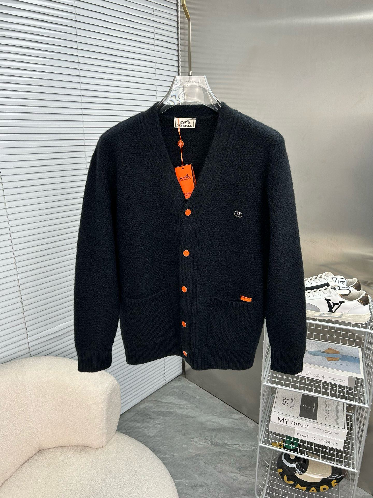 에르메스 남자 가디건