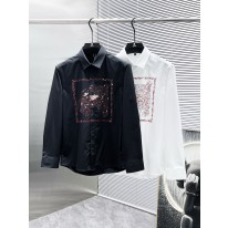 에르메스 2컬러 남자 셔츠