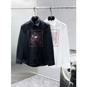 에르메스 2컬러 남자 셔츠