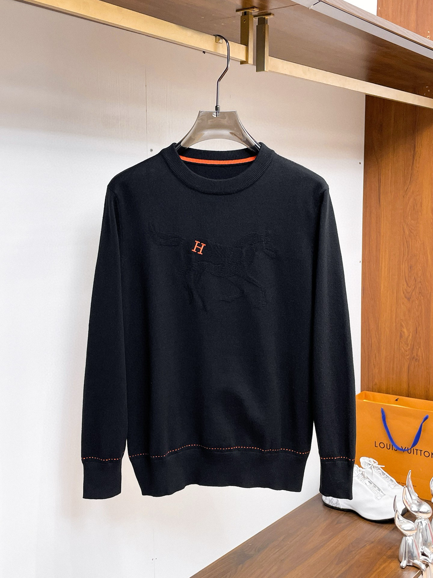 에르메스 남자 니트