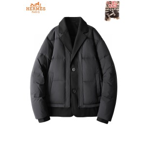 에르메스 2컬러 남자 패딩