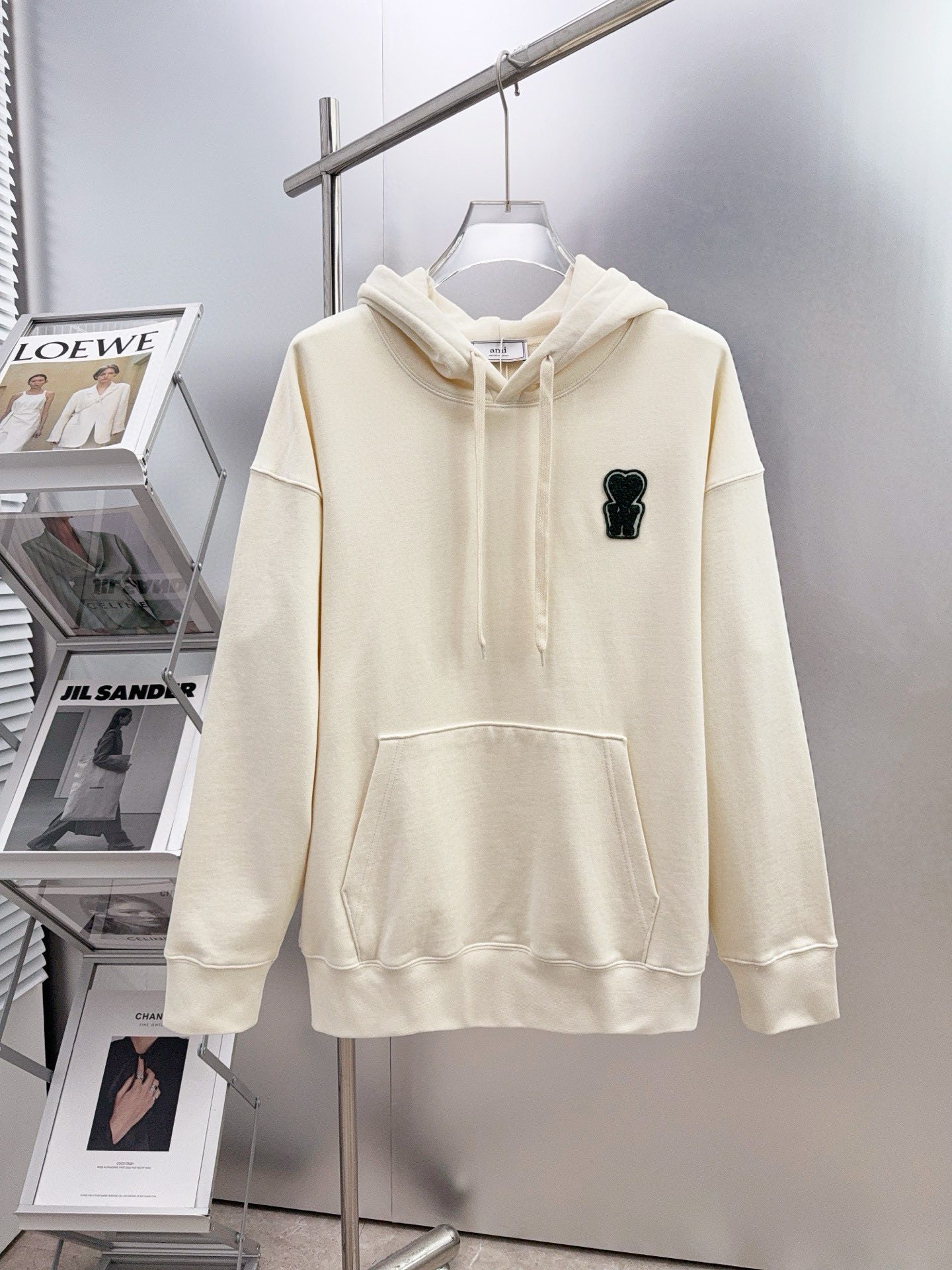 아미 아미리 남녀공용 후드티