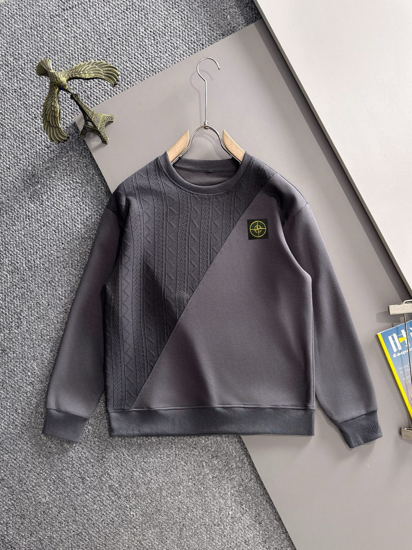 스톤아일랜드 남자 맨투맨 후드티