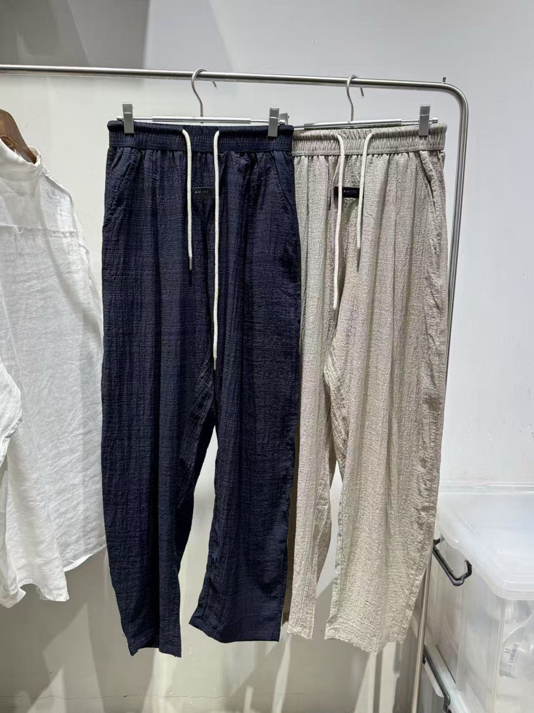 아미 아미리 2컬러 남녀공용 바지