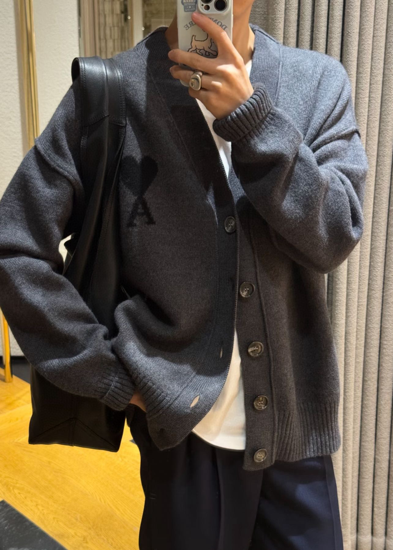 아미 아미리 남녀공용 가디건