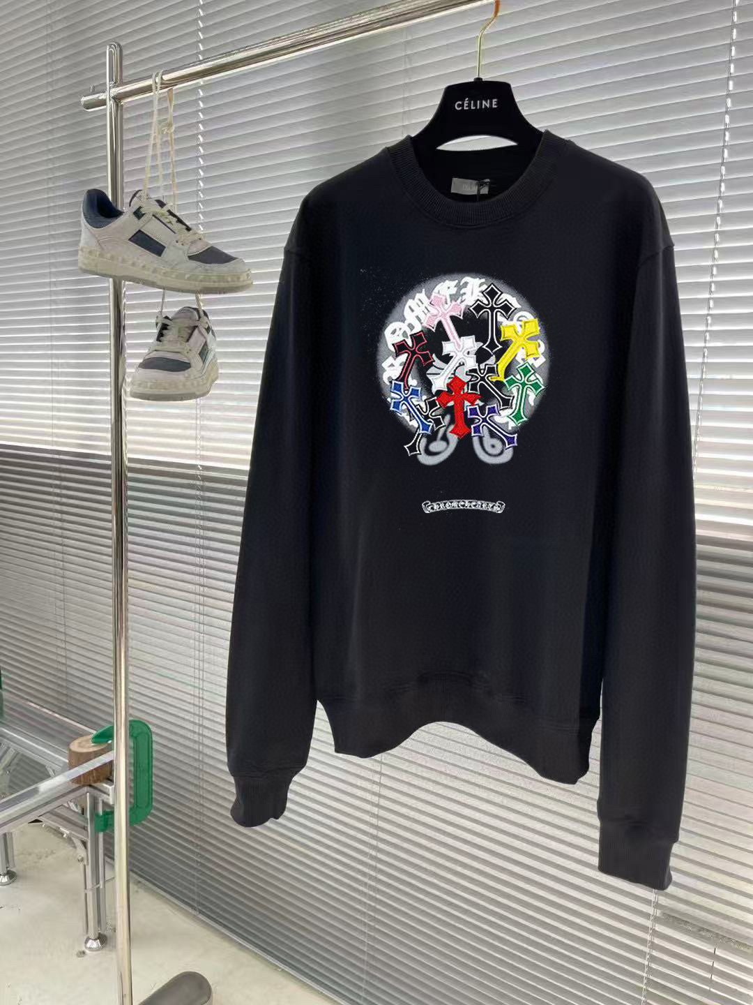 크롬하츠 2컬러 남자 맨투맨 후드티