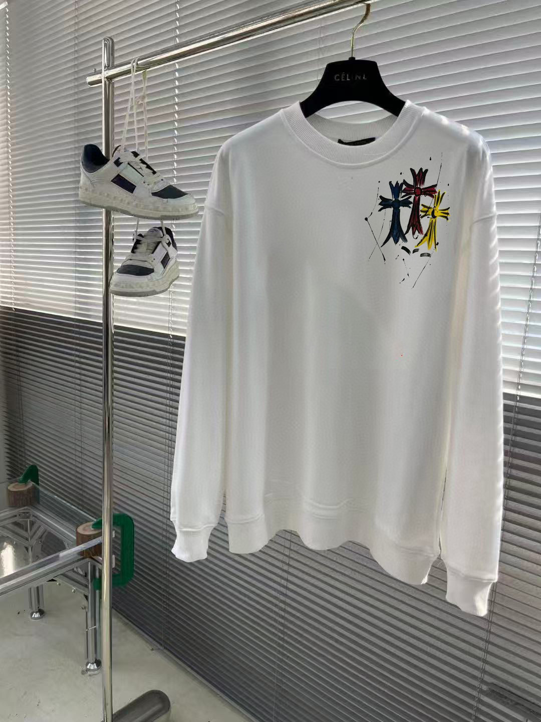 크롬하츠 2컬러 남자 맨투맨 후드티