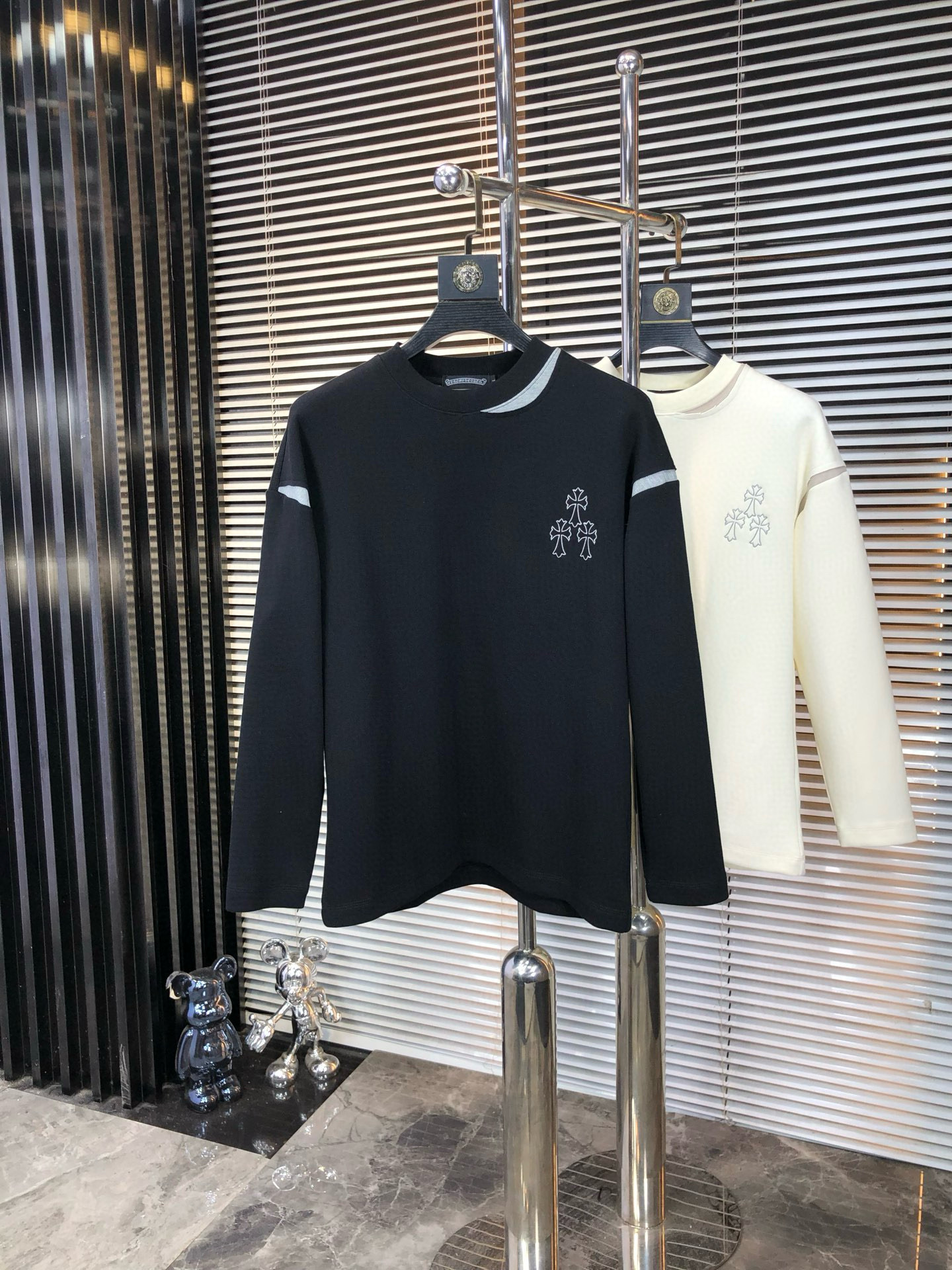 크롬하츠 2컬러 남자 맨투맨 후드티