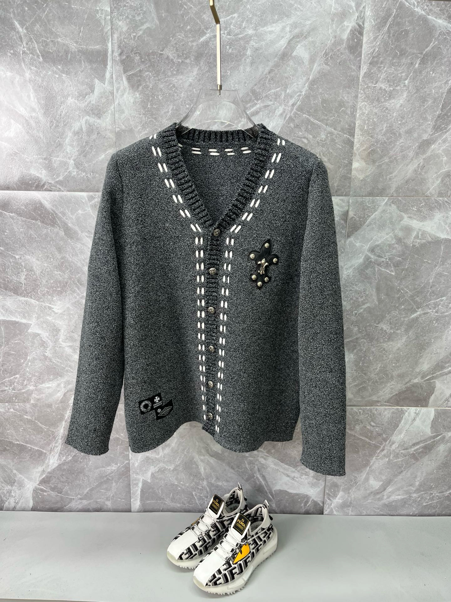 크롬하츠 남자 가디건