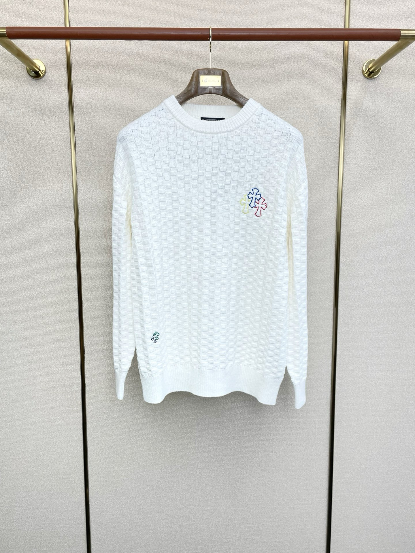 크롬하츠 2컬러 남자 니트