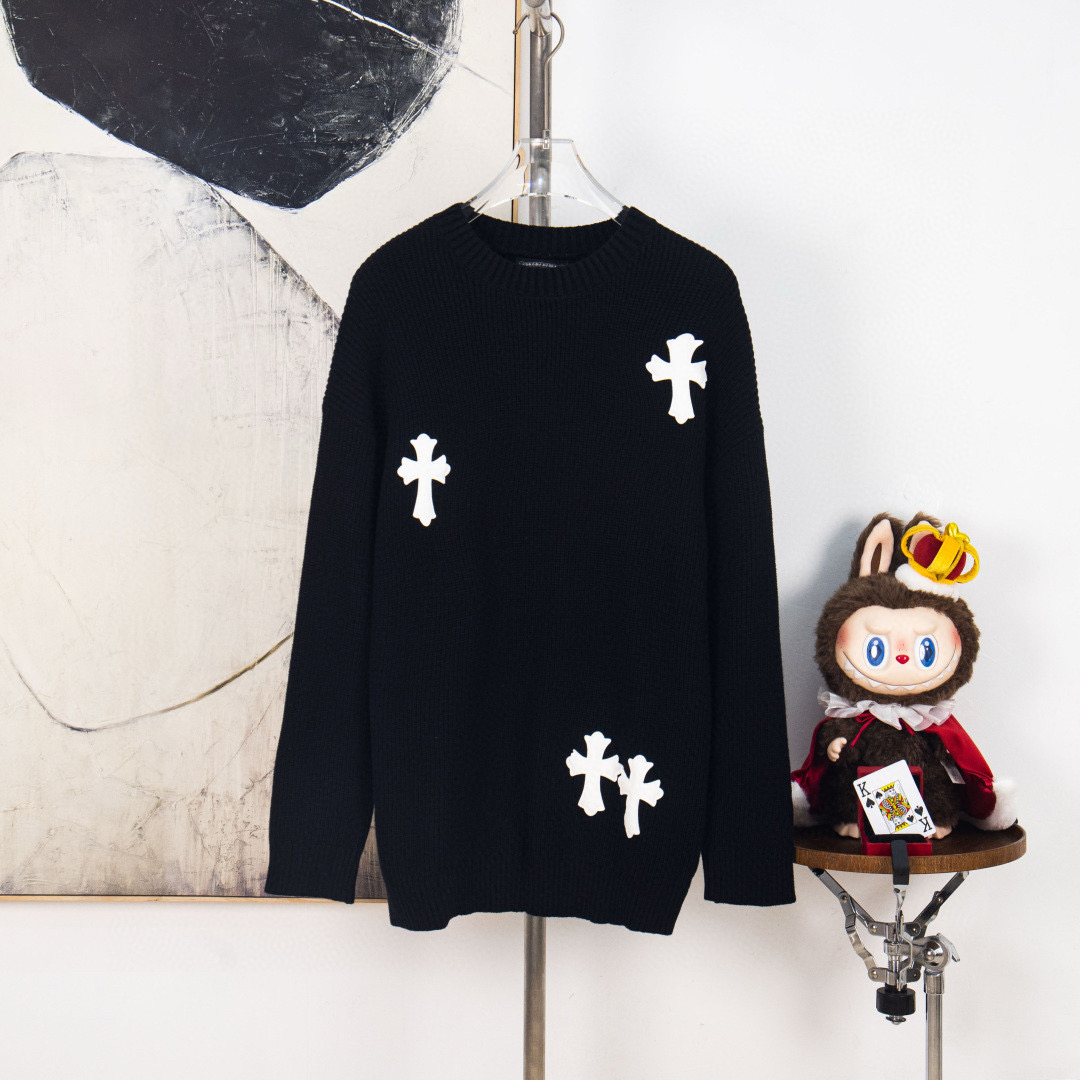 크롬하츠 남자 니트