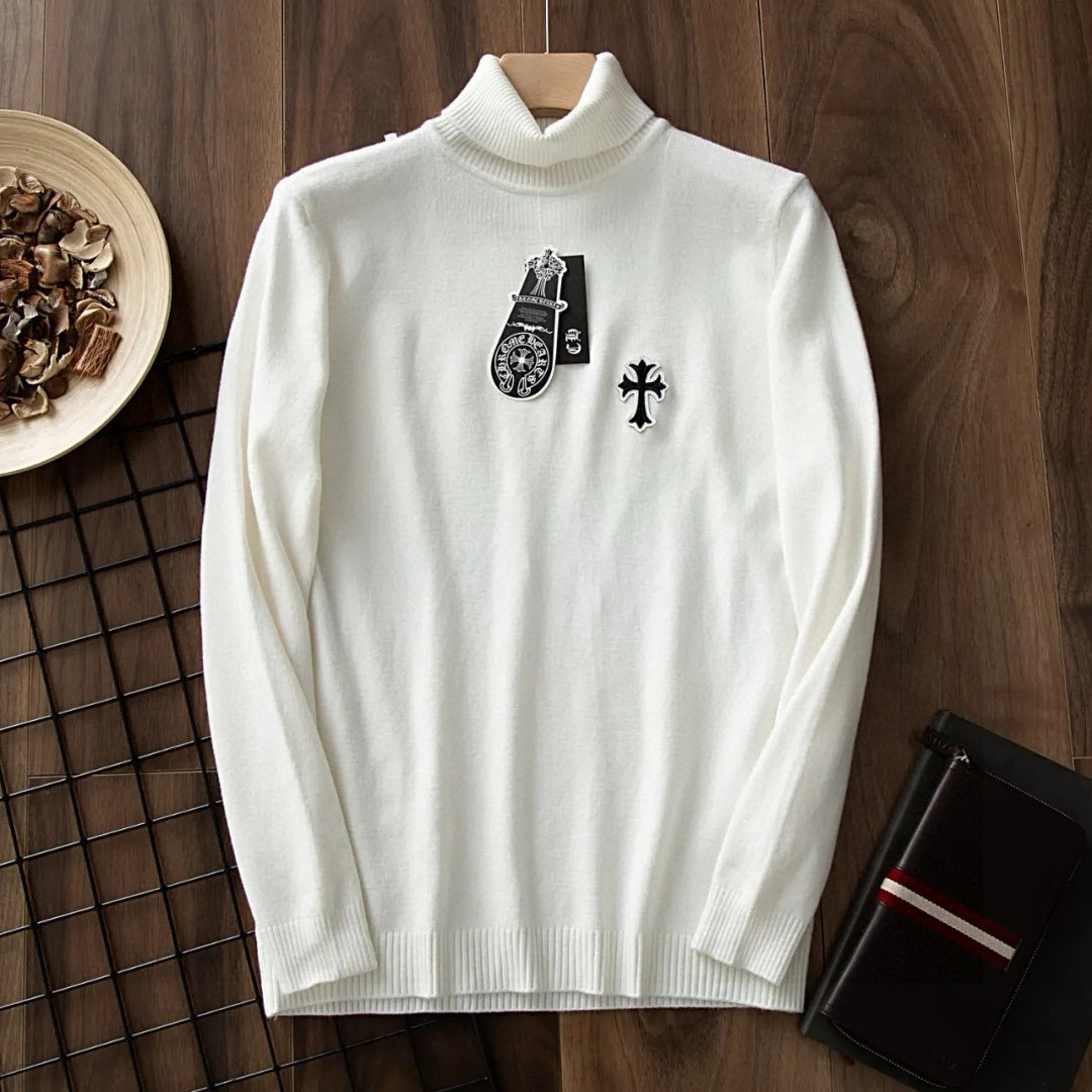 크롬하츠 3컬러 남자 니트