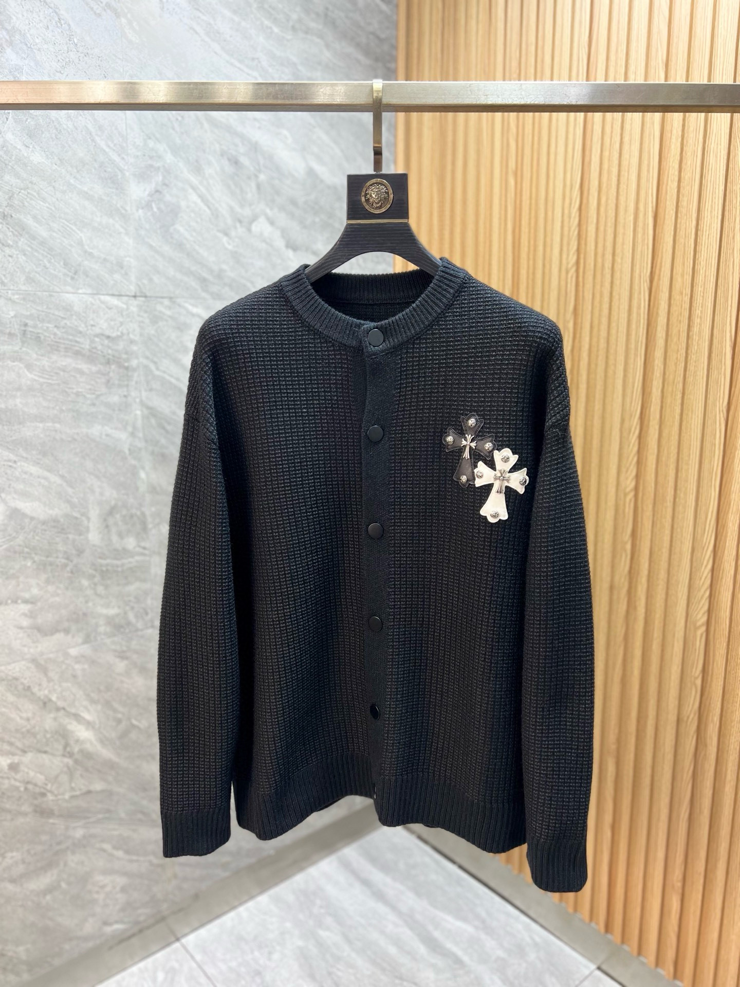 크롬하츠 2컬러 남자 니트