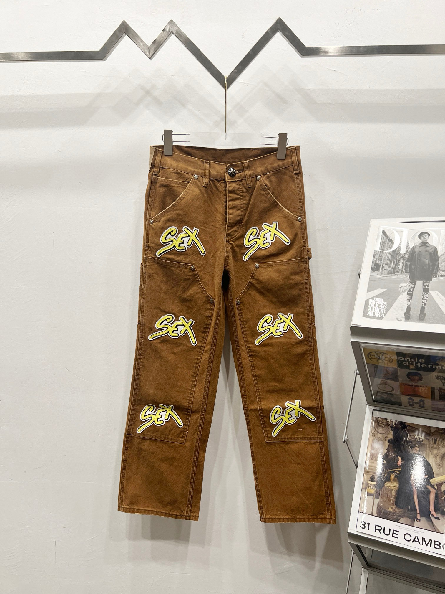 크롬하츠 남자 청바지