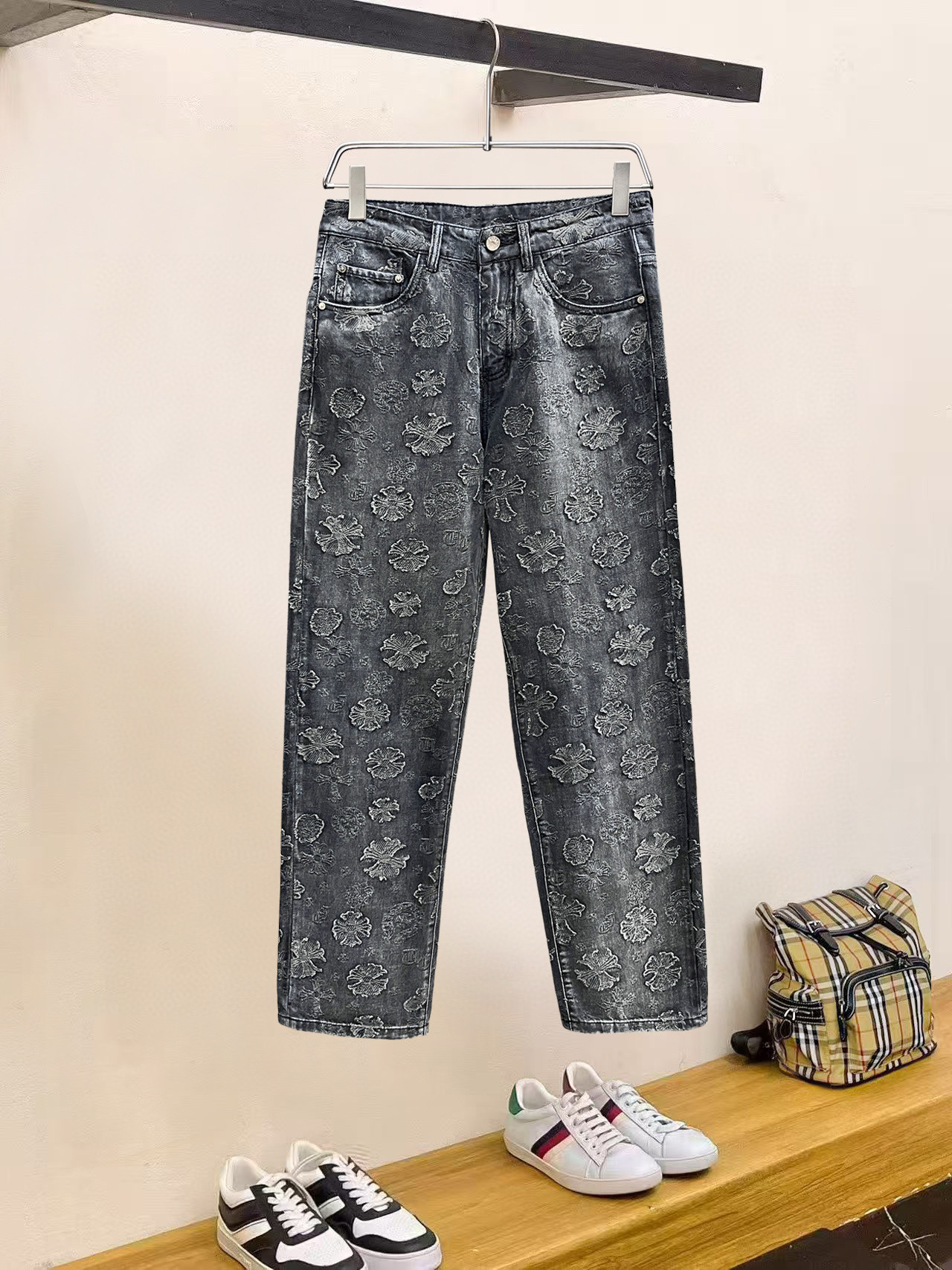 크롬하츠 남자 청바지