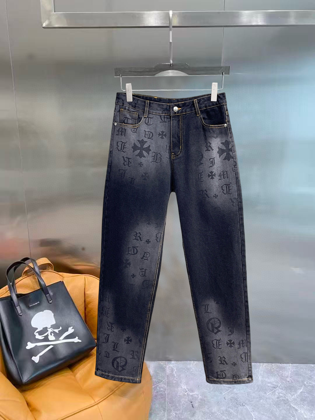 크롬하츠 남자 청바지