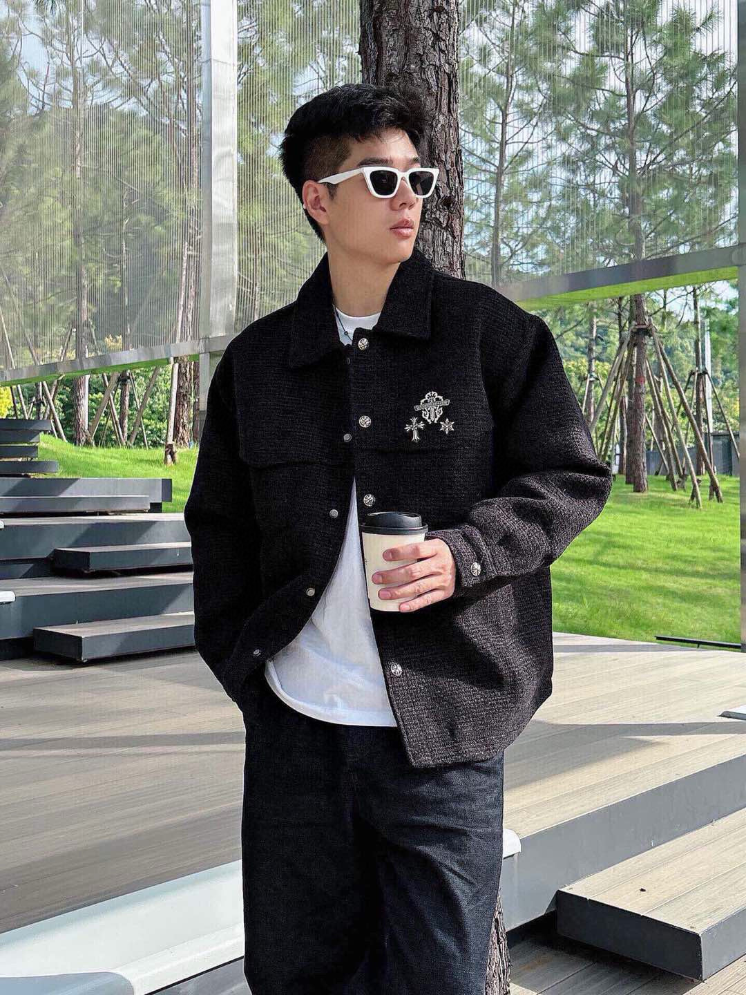 크롬하츠 남자 패딩