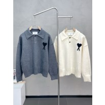 아미 아미리 2컬러 남녀공용 니트