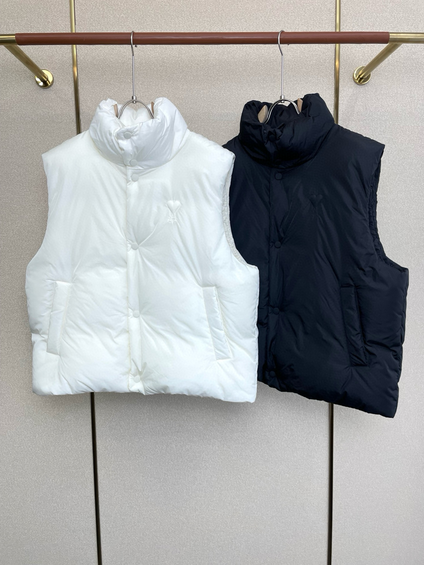 아미 아미리 2컬러 남녀공용 조끼