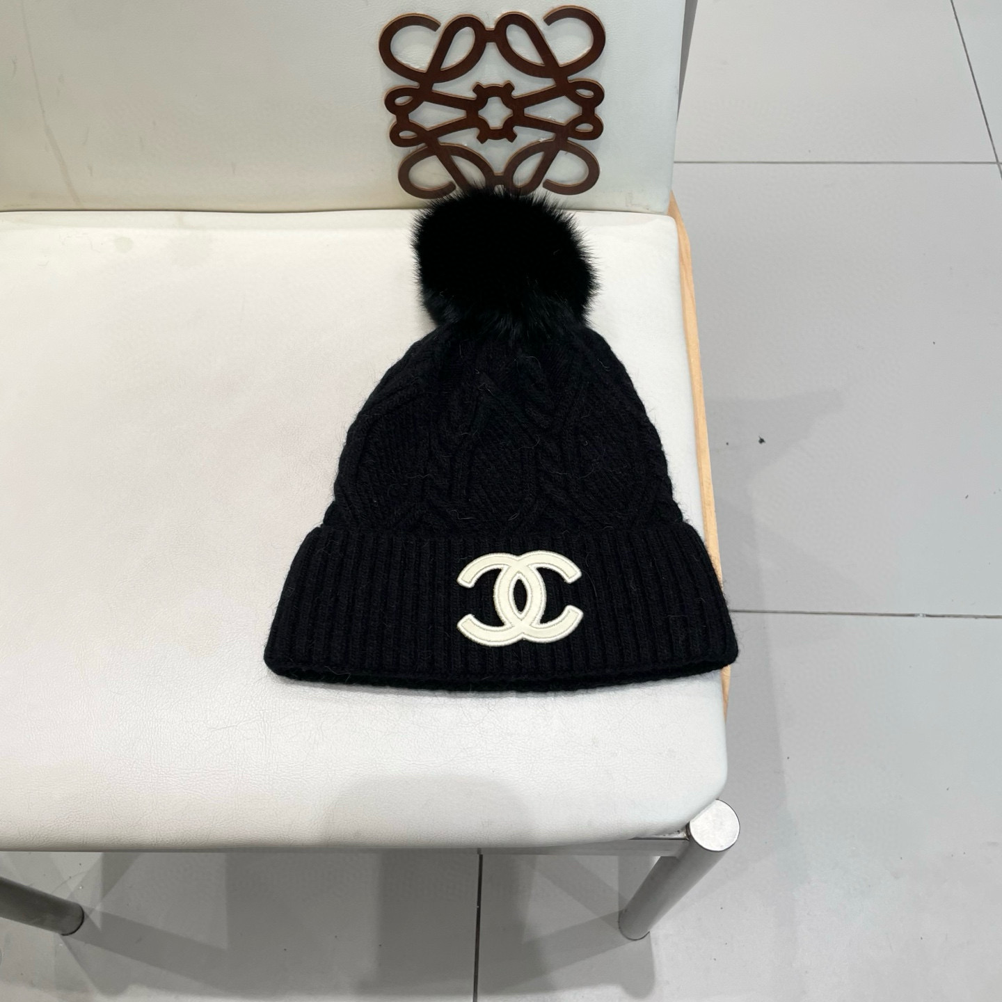 샤넬 겨울 모자