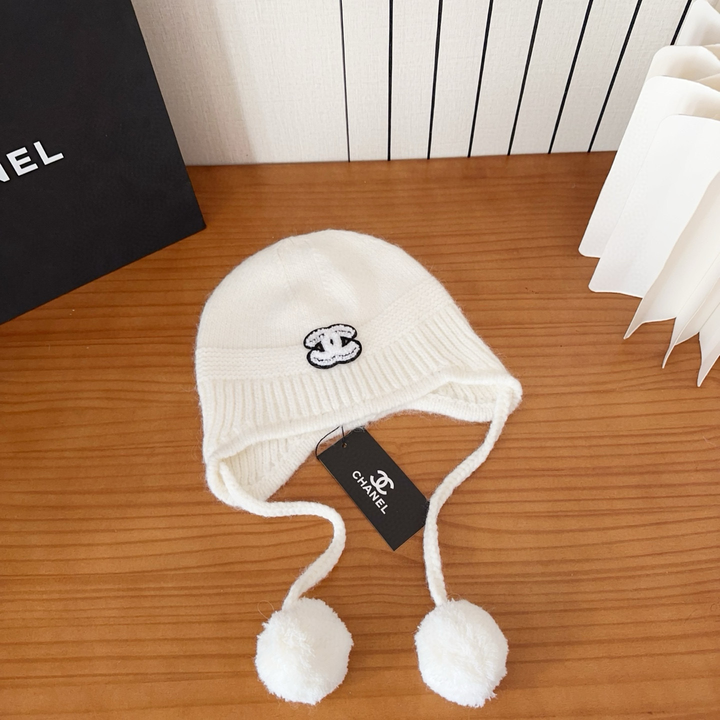 샤넬 겨울 모자