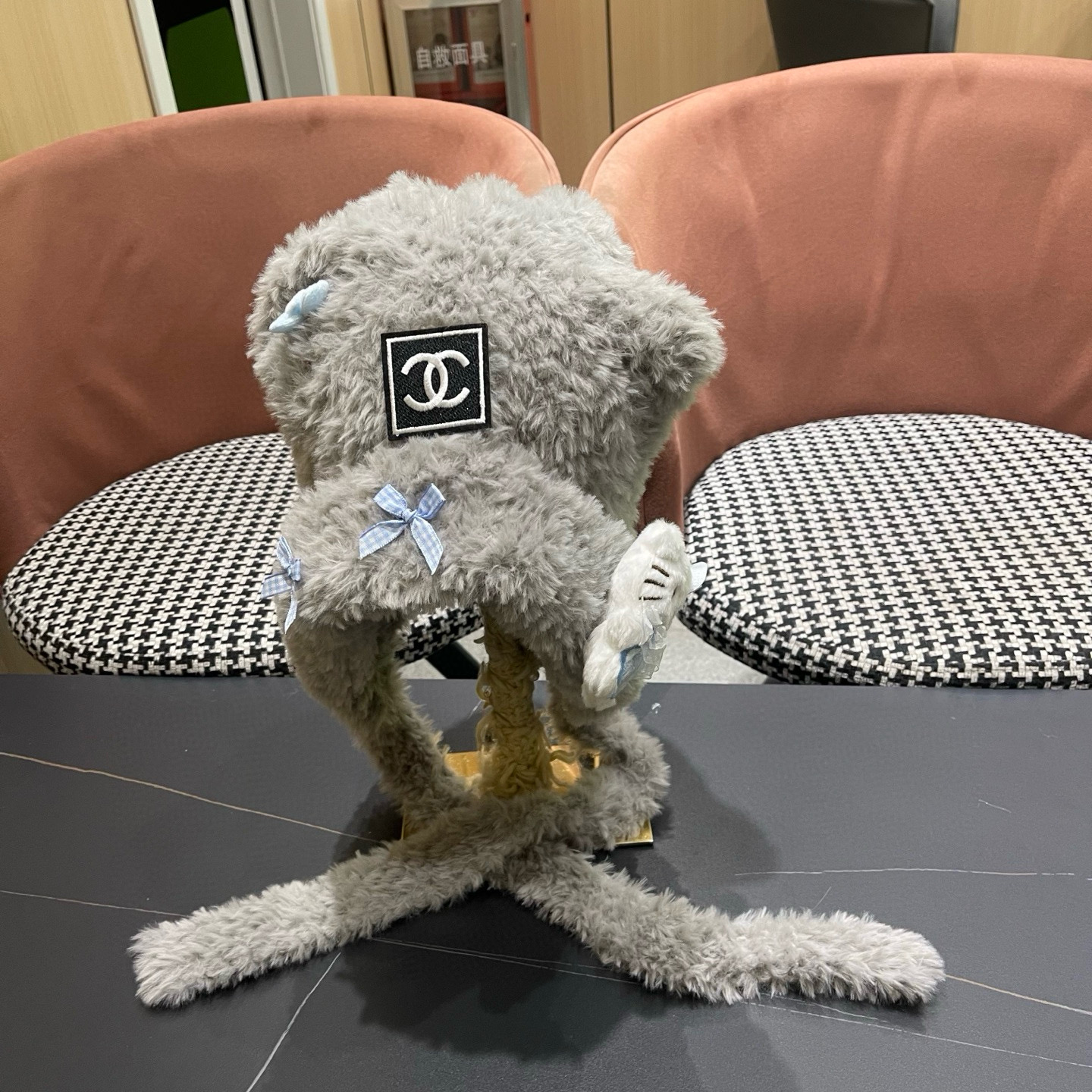 샤넬 겨울 모자