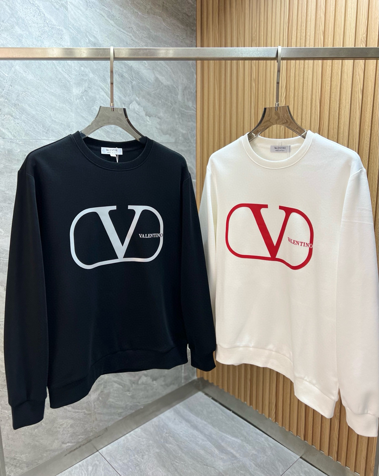 발렌티노 2컬러 남자 맨투맨 후드티