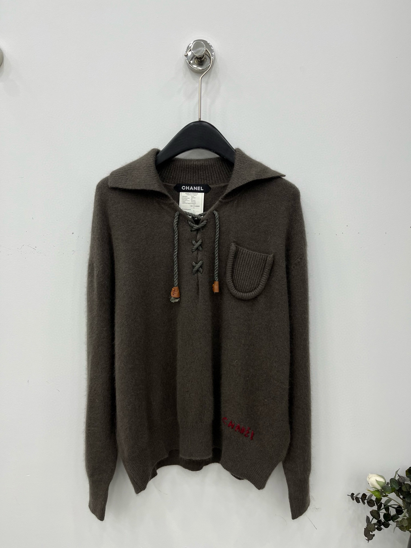 샤넬 여자 니트