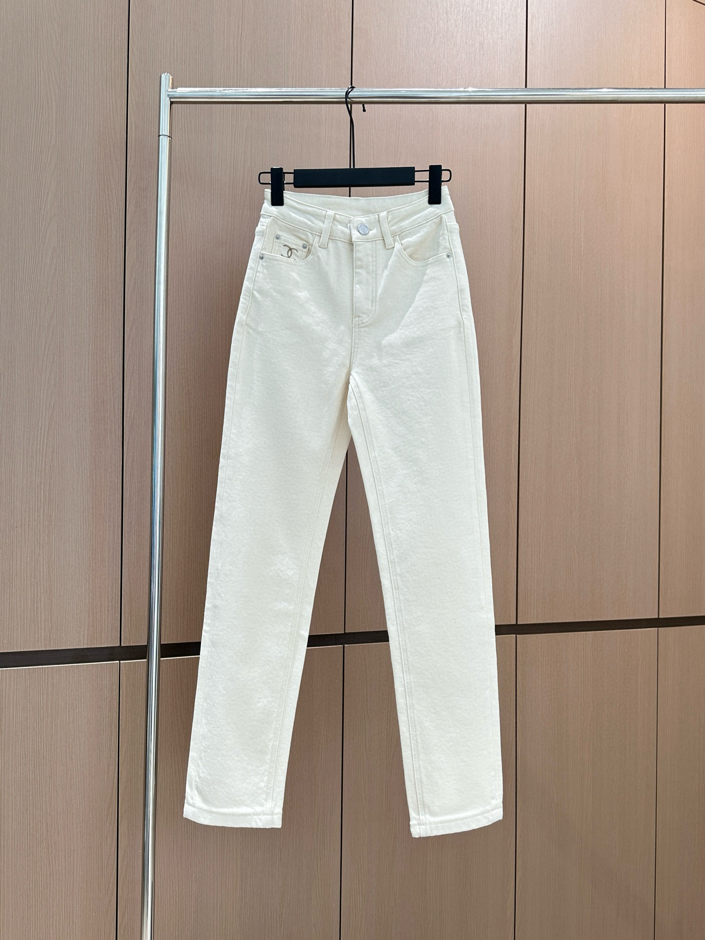 샤넬 2컬러 여자 청바지