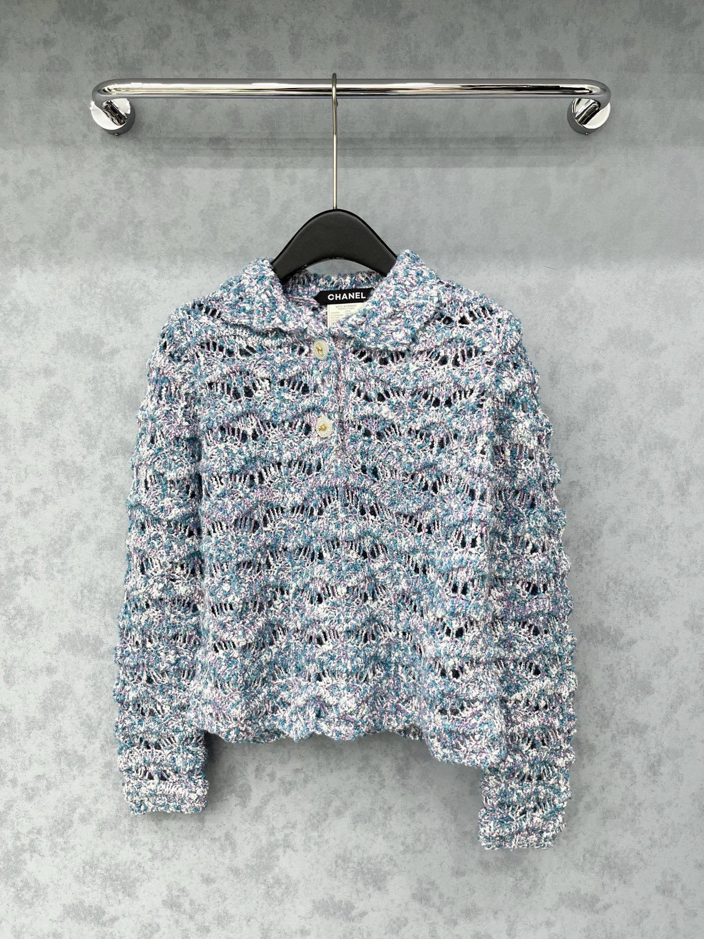 샤넬 여자 니트