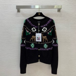 샤넬 2컬러 여자 가디건