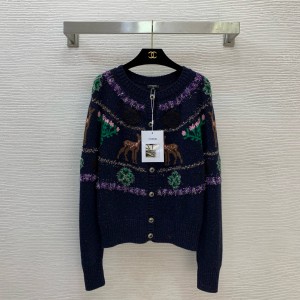 샤넬 2컬러 여자 가디건