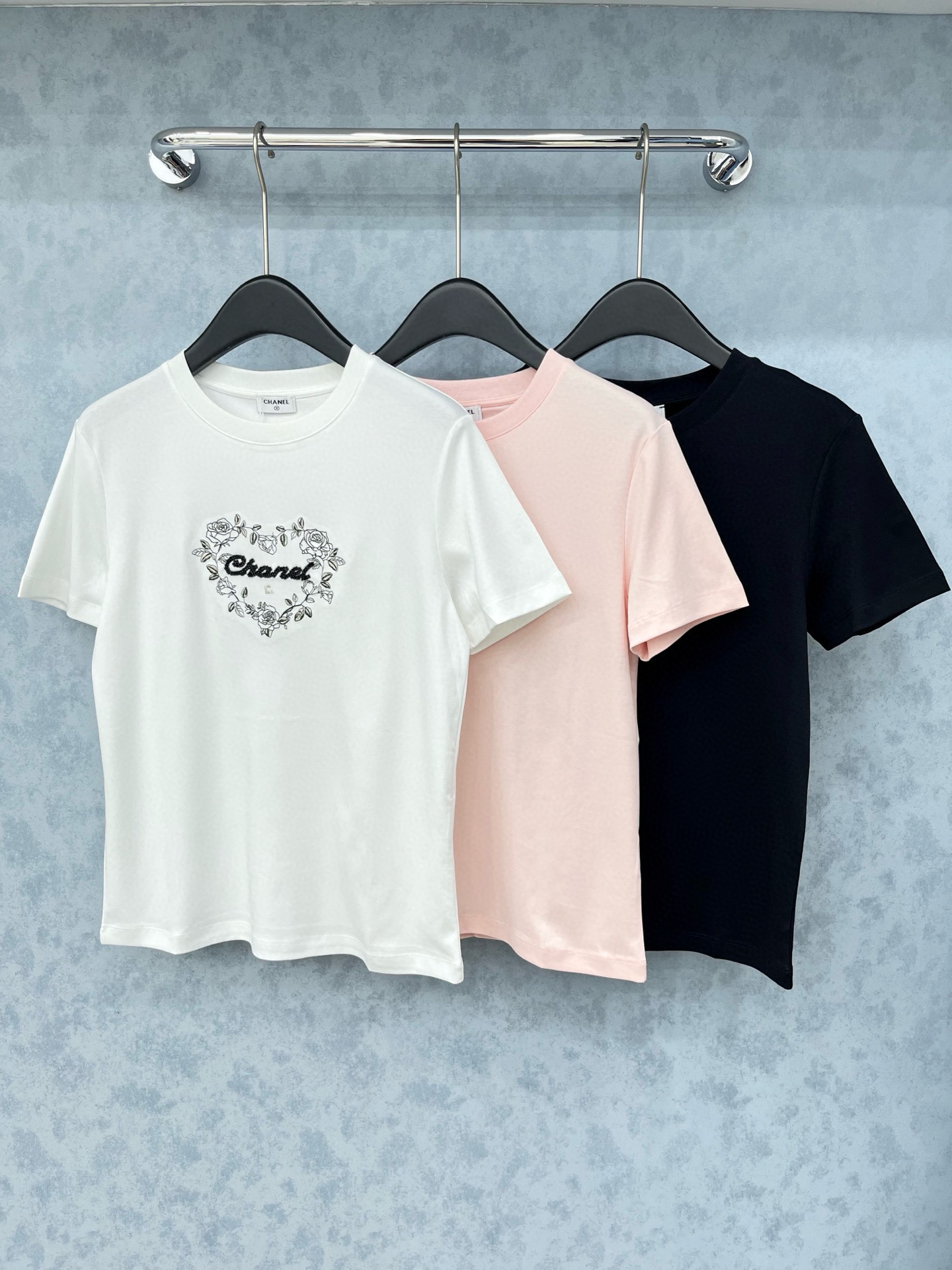 샤넬 3컬러 여자 반팔