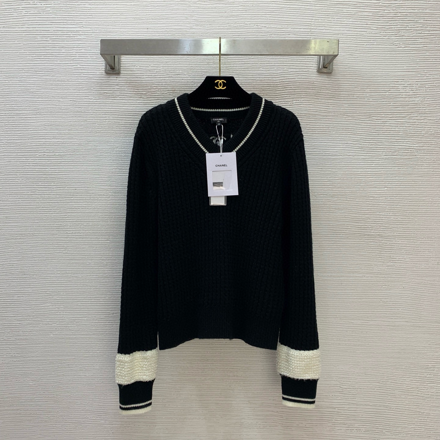 샤넬 2컬러 여자 니트